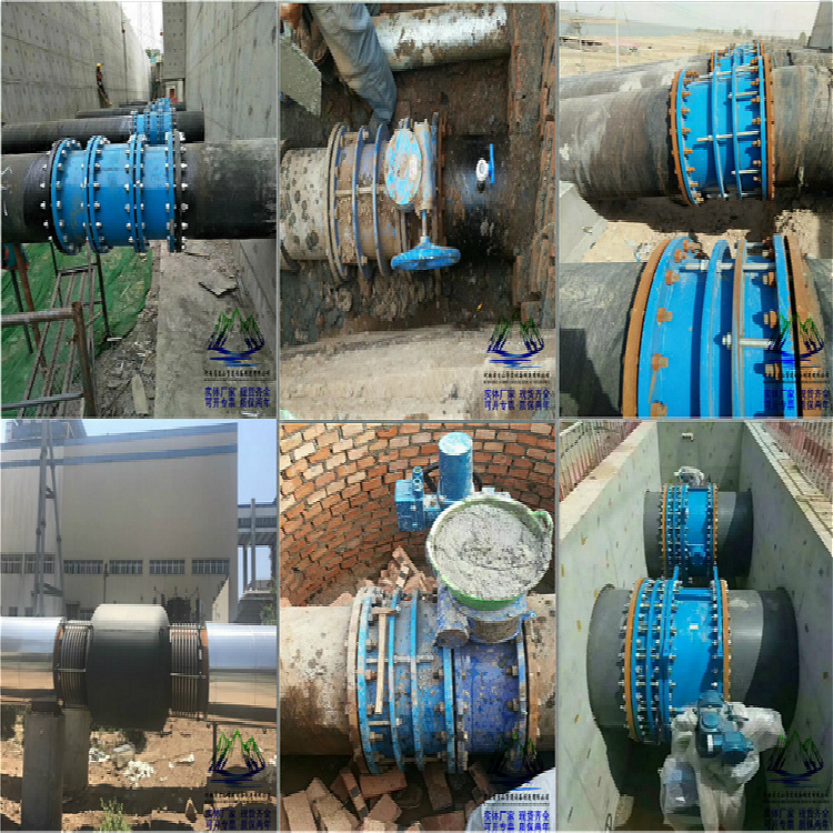 柔性防水套管铸铁法兰压盖柔性防水套管钢制压盖法兰铸铁压兰盖