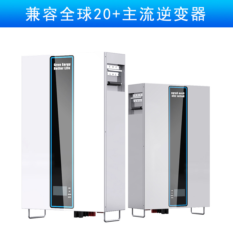 20450 Wall-Mounted Lithium Iron Phosphate Household Energy Storage Battery 25. 6v100ah Solar Lithium Battery