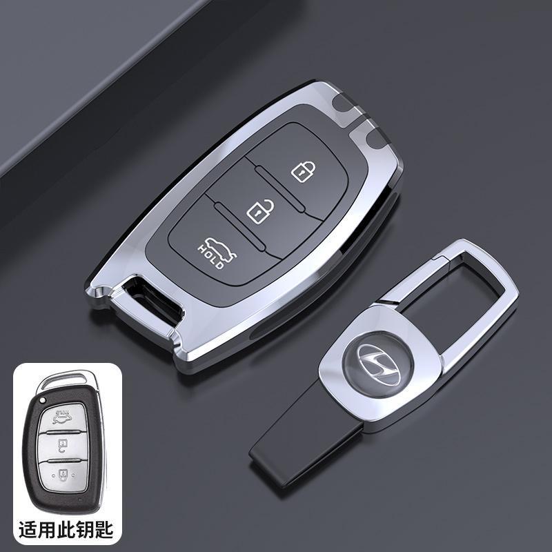 适用北京现代第七代伊兰特钥匙套ix35名图菲斯塔领动ix25车壳21款