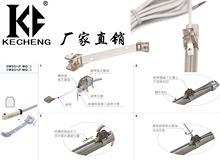 R2亚德客圆气缸磁性开关卡箍绑带F-MQS10 12 16 20 25 63 40F-MQA