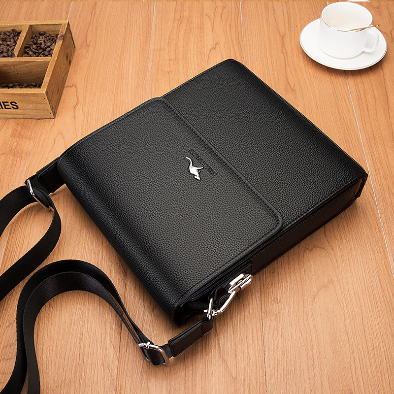 New Men's Messenger Bag Password Lock Anti-Theft Large Capacity Quality Men's Bag Shoulder Business Pouch Men's Bag