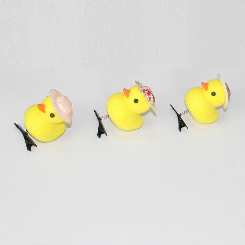 Selling Cute Small Yellow Duck More than Barrettes Styles Hair Accessories Duck Children Gifts Cross-Border Hot Girls Children Gift Toys