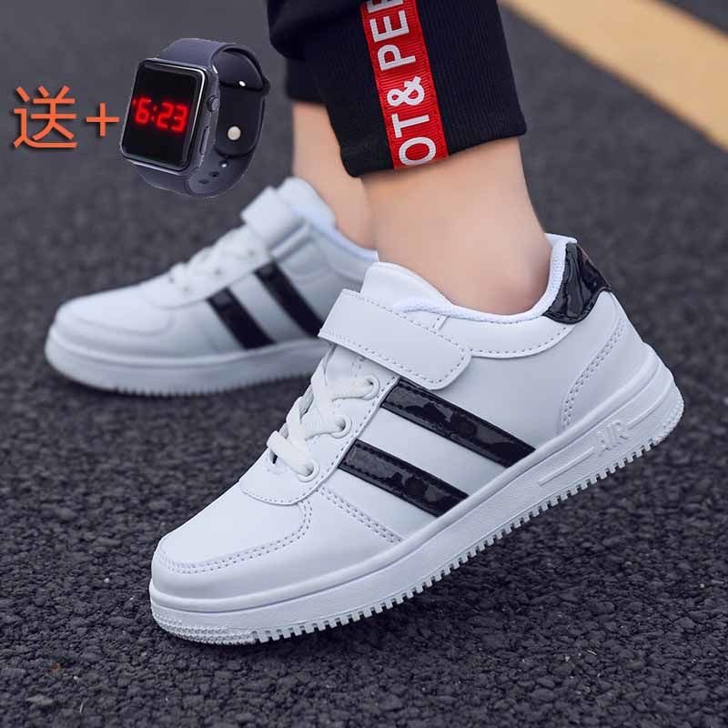 男童小白板鞋2022春季儿童白色运动鞋女童鞋韩版白鞋小学生白球鞋