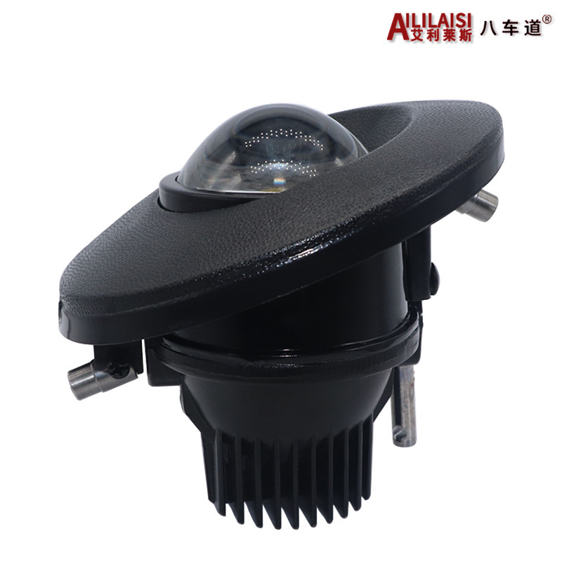 酷路泽陆巡lc71-80穿越者奔跑者fortuer雾灯led激光双光透镜前杠