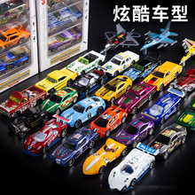 套装仿真合金赛车模型儿童跑车玩具车1:64小汽车模型男孩礼物批发