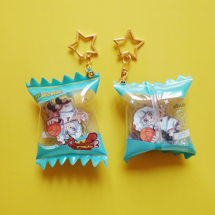 pvc充气仿真糖果卡通钥匙扣 pvc电压充气挂件 led锁匙扣挂件-阿里巴巴
