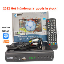 印尼DVB-T2高清机顶盒DVB-C数字电视MPEG4地面波信号接收器现货