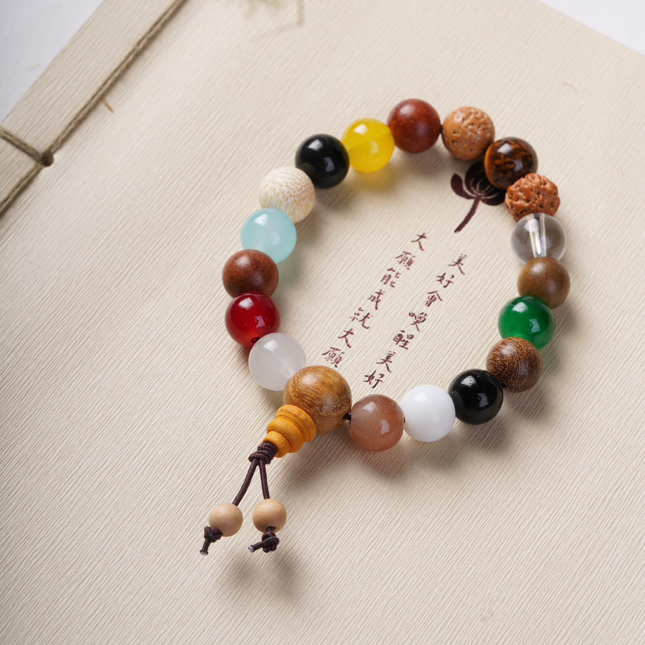 抖音爆款灵隐新款十八籽菩提子手串批发男女文玩佛珠十八多宝18籽