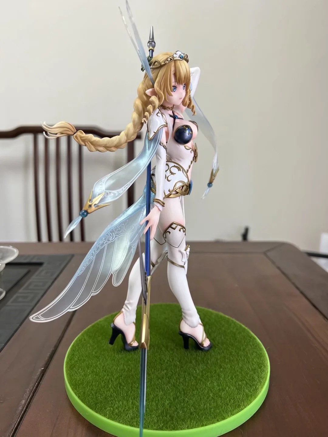 美少女系列 精灵村少女 琳西亚 枪斗士 场景 模型 摆件 盒装手办