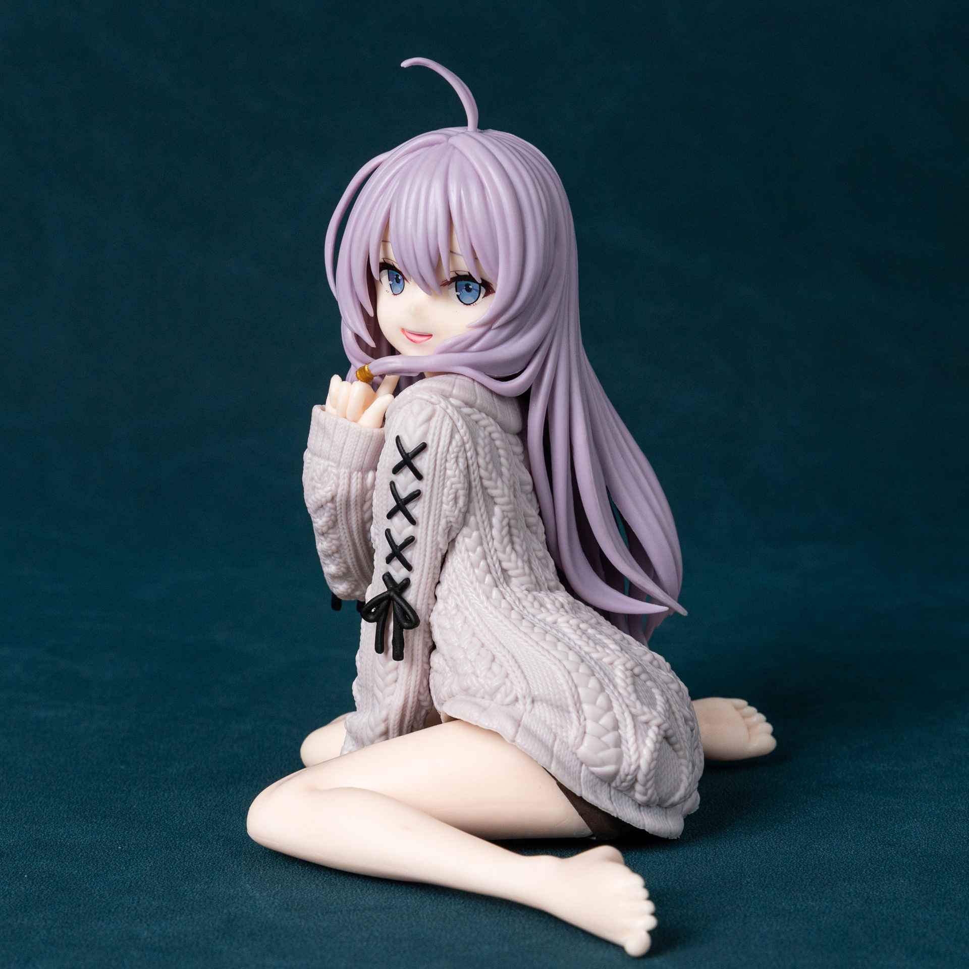 魔女之旅伊蕾娜针织连衣裙手办坐姿美少女动漫二次元模型摆件批发