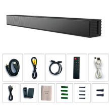 跨境电商BS-18长条声霸蓝牙音箱HDMI回音壁电视TV同轴USB光纤音响