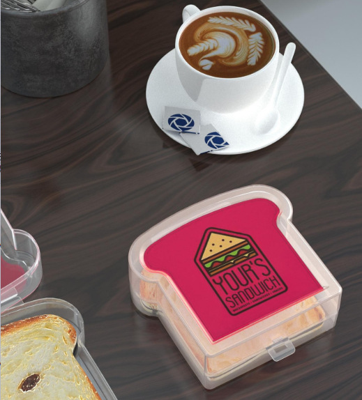 Amazon Temu Shein Cross-Border Hot Portable Toast Bread Sandwich Box Wheat Straw Bread Box