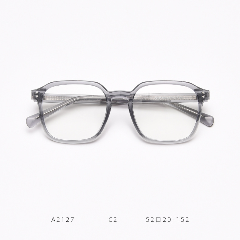 a2127韩版tr90平光镜女近视眼镜框男素颜透明气质新款小红书镜架