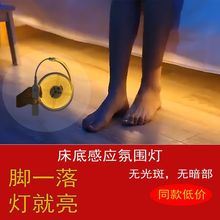 升级版LED人体感应灯带低压防水自粘床底氛围灯充电插电客厅宿舍