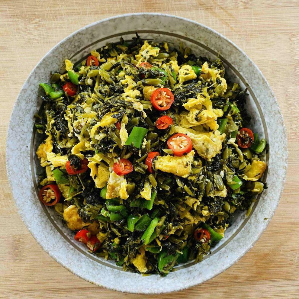 湖北安陆白花特产菜安陆白花菜特产隋唐随唐百花菜酸菜腌菜