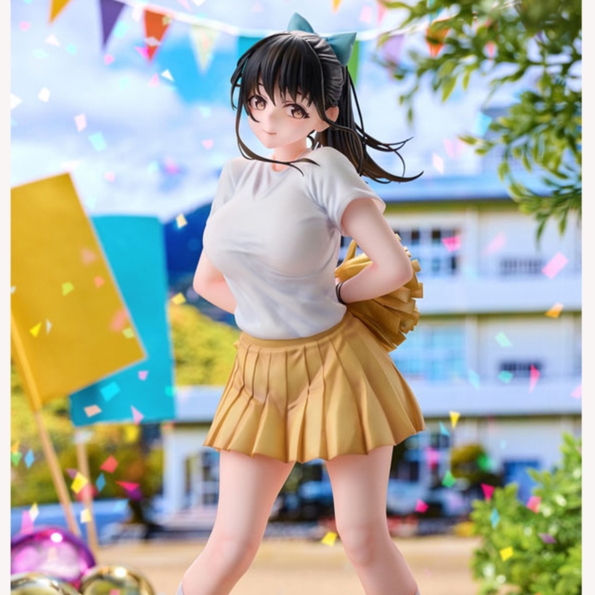 啦啦队美少女阿雅宅男手办桌面公仔雕像动漫机箱车载摆件生日礼物