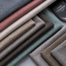 厂家直供沙发布料仿麻加厚沙发套布料坐垫棉麻软包面料细麻布批发