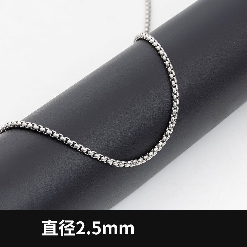 Korean Style Fashion Simple Hexagram Necklace Men's Vintage Alloy Pendant Personalized Minority Hip Hop Accessories Sweater Chain Women