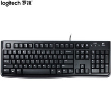 罗技（Logitech）K120 键盘 有线办公键盘 全尺寸 黑色USB接口