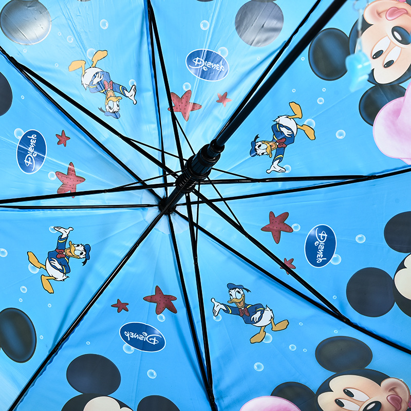 Children's Umbrella Cartoon Anime Poe Cute Gift Creative Umbrella Flexible Wind-Resistant 8-Bone Sunshade Rain-Proof Multiple Options