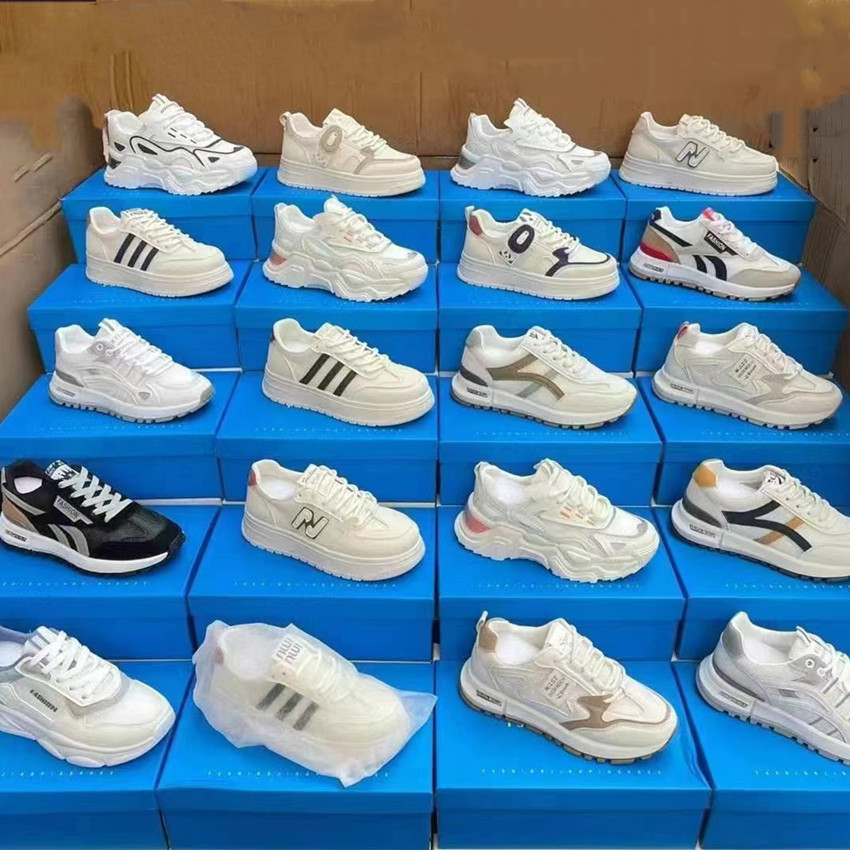 春夏季单网爆款松糕底女鞋休闲运动单鞋各种库存地摊鞋子货源批发