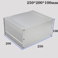 锂电池外壳铝合金机箱尺寸可定制100*250*200
