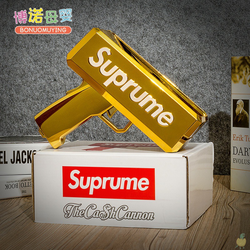 lb喷钱抖音玩具手网红神器吐钱撒币钞票撒钱喷钞机射红