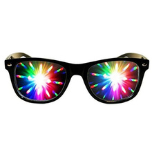 2021新款现货烟花眼镜衍射九头鸟特效光学镜舞会派对眼镜酒吧道具