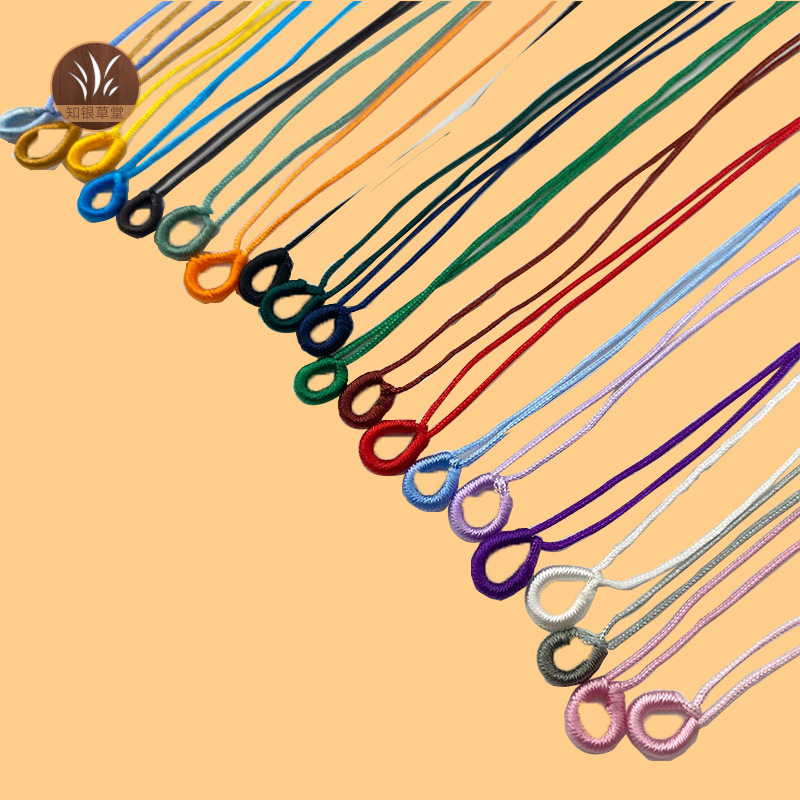 编织平结圈手串饰 diy手绳手链项链项圈配件隔片线圈大孔拉环线圈