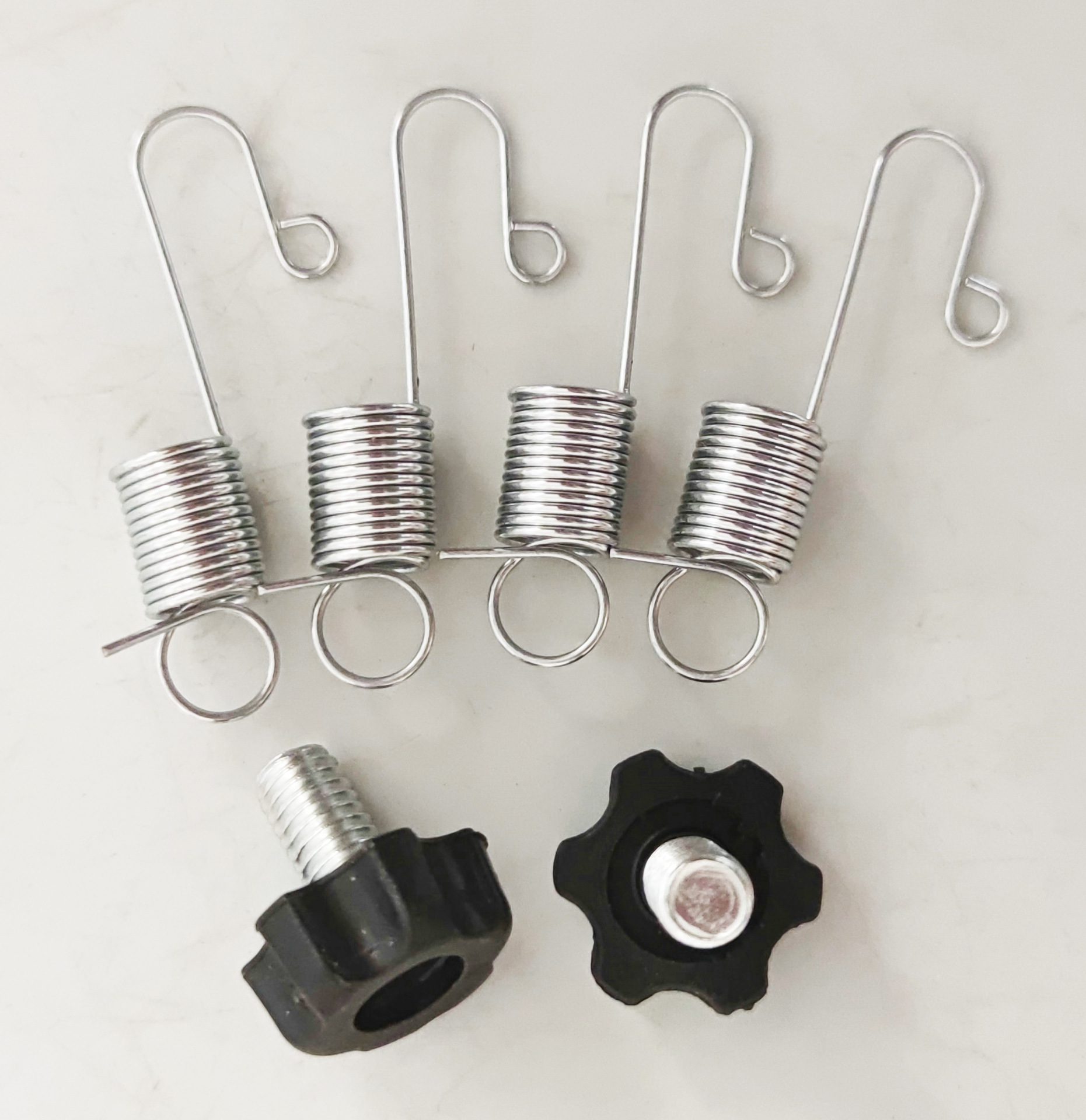 门型展架配件弹簧螺丝铁管 通用防丢挂簧钩 易拉宝无纺布牛津布袋