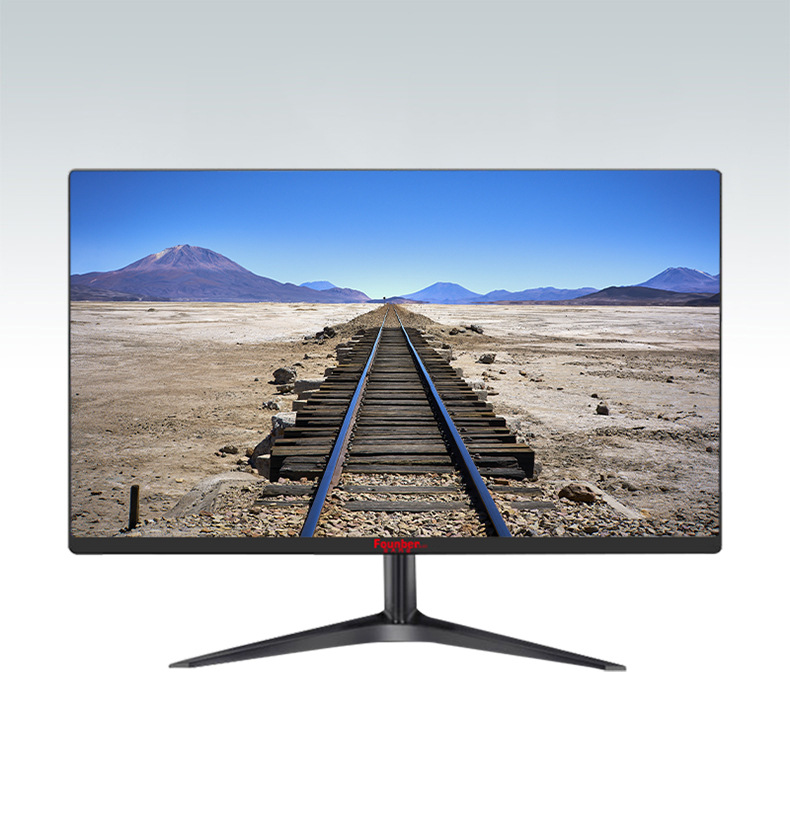 超薄27英寸19窄边22寸24音频高清工控电脑显示器1080p电视bnc监控