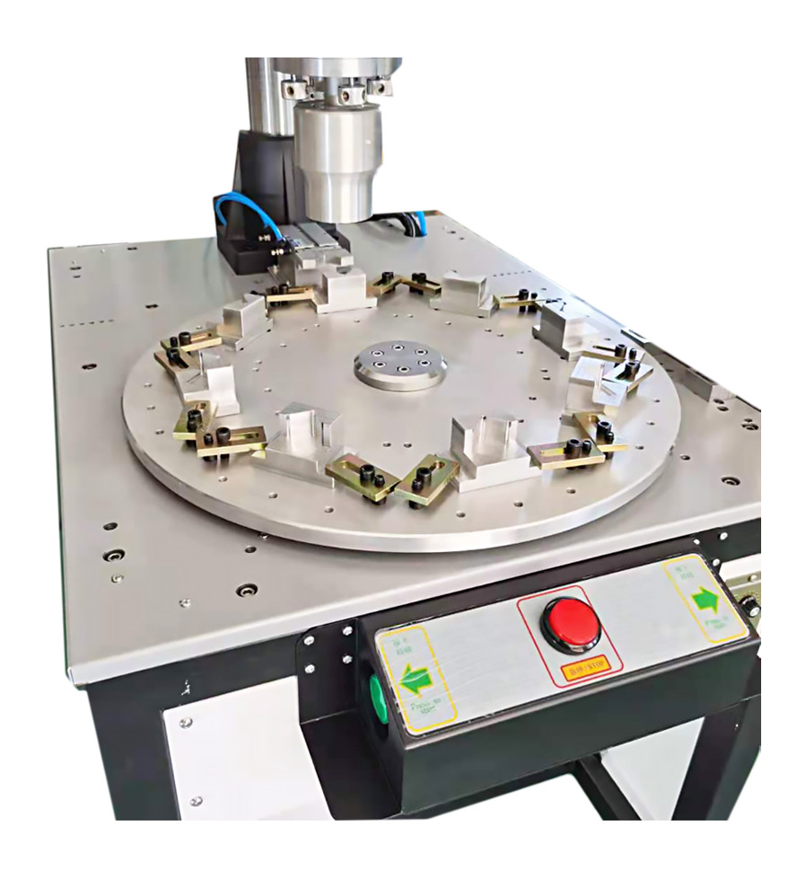 无锡常州八工位转盘塑料焊机  塑胶外壳超声波机器 2000w超声波