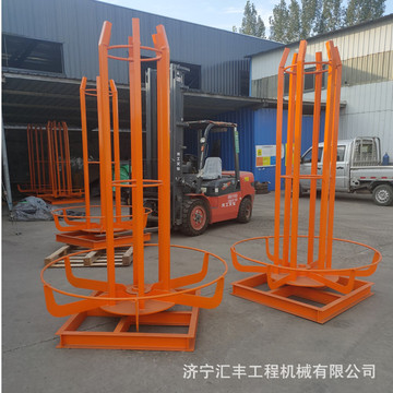 盘螺盘条钢筋放线架 滚焊机钢筋放线架 加重旋转钢筋放线架销售