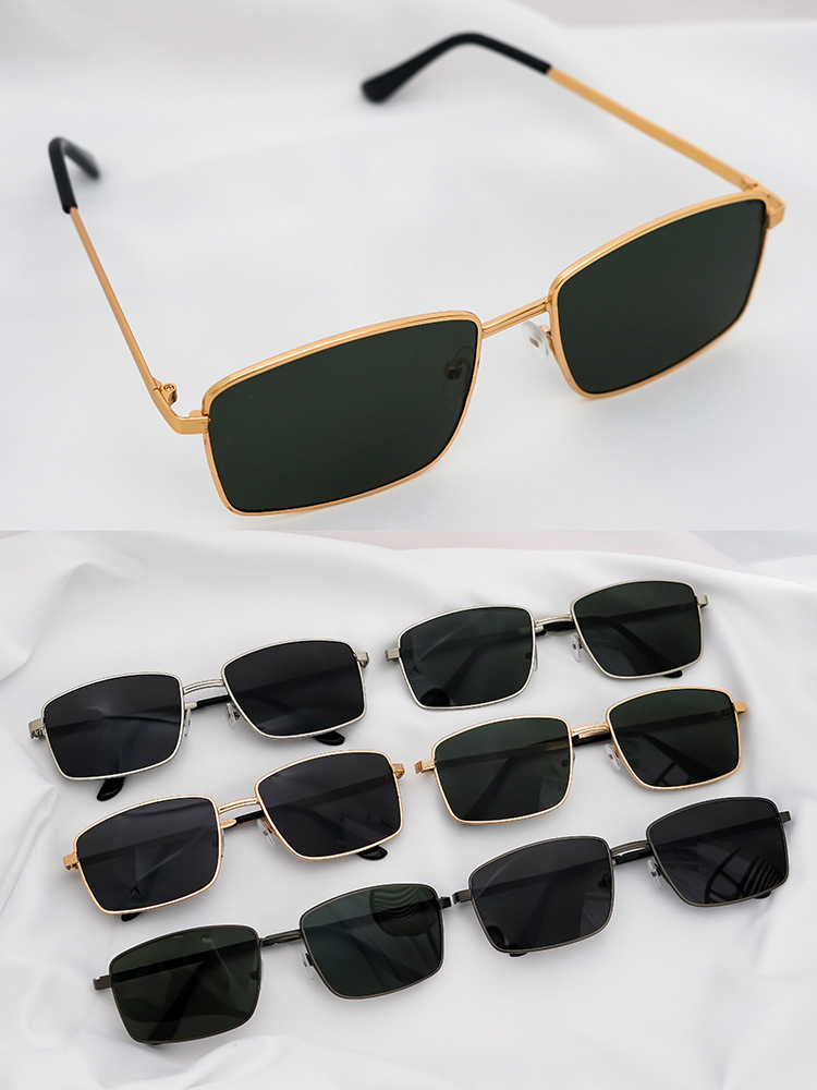 2023 Summer Hd Sunglasses Men's Live Broadcast Hot Sunglasses Flat Face Big Sun Glasses Generation Wholesale