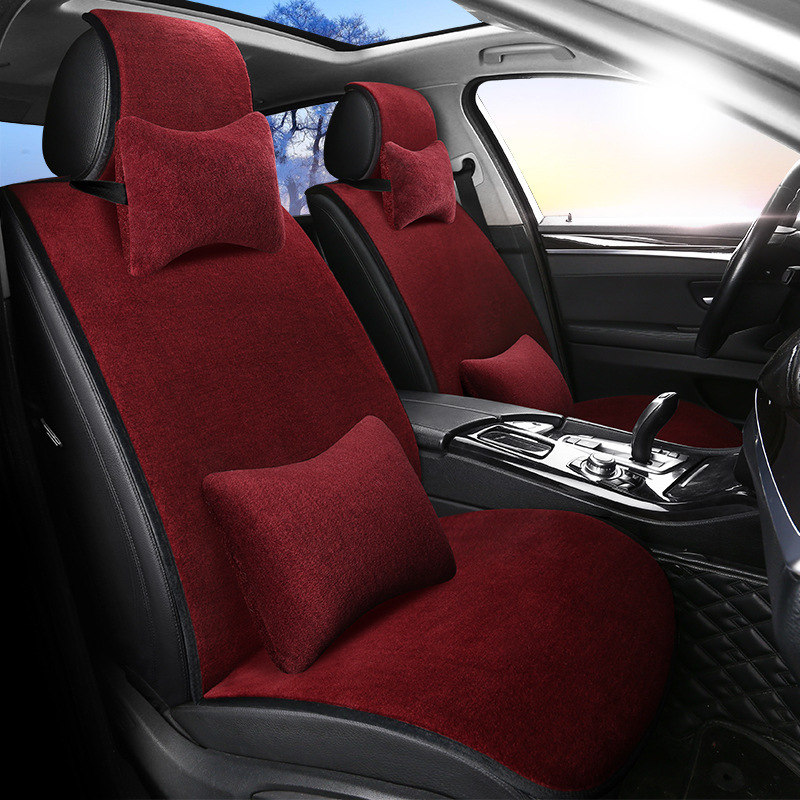 路揽胜极光发现者4 5神行者2捷xf xjl新西兰羊毛汽车坐垫地毯