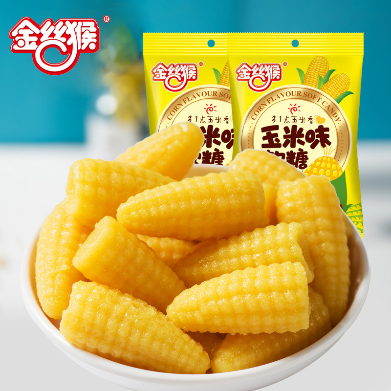 金丝猴玉米软糖150g袋装厂家直发