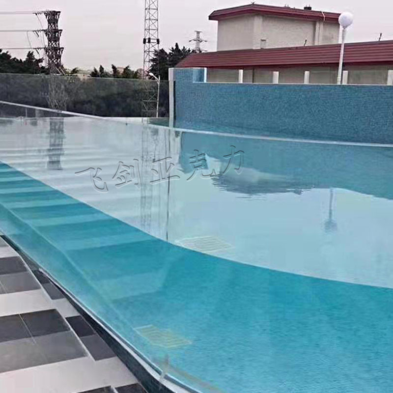 高透明有机玻璃鱼缸大型亚克力海洋馆观赏