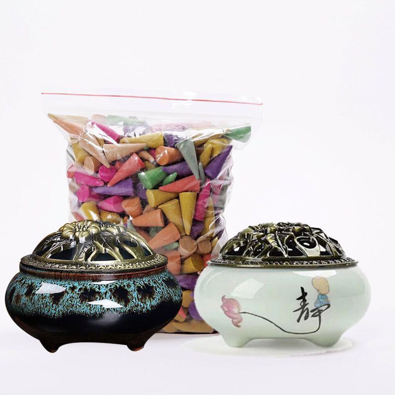 塔香锥香泰国香薰供佛熏香室内净化空气纯家用天然艾草檀香水沉香