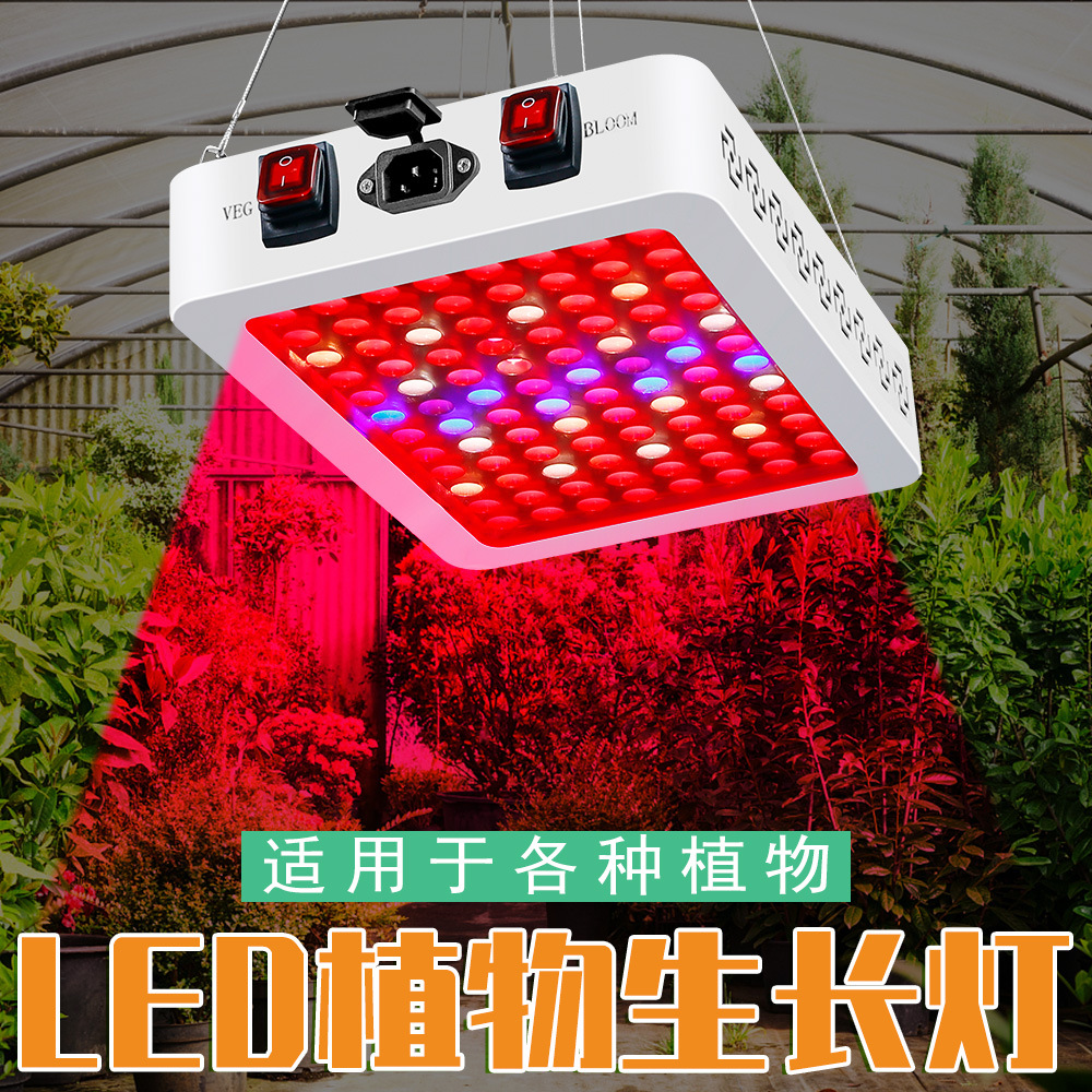 谦润照明led植物灯八爪鱼全光谱生长灯可折叠多肉温室种植灯大棚-报价