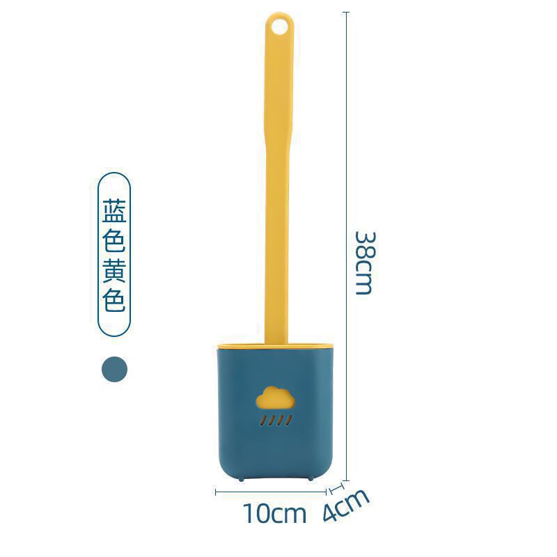 Toilet Brush No Dead Angle Toilet Silicone Brush Hanging Toilet Household Cleaning Brush Creative Toilet Cleaning Brush