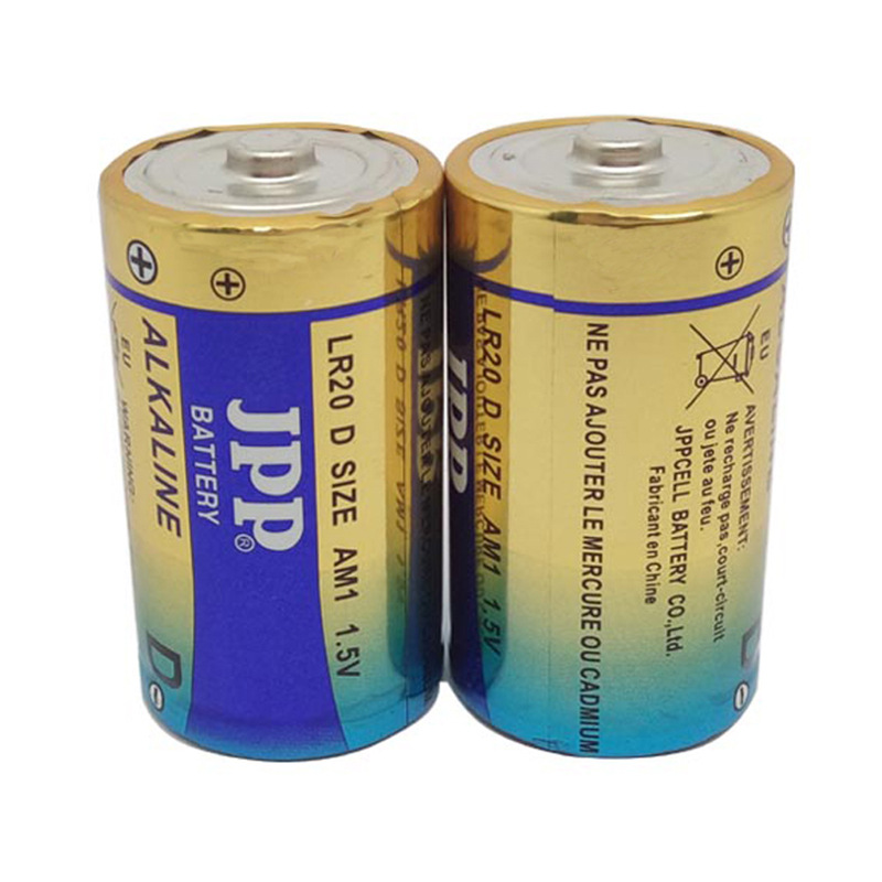 JPP碱性大号电池LR20D手电筒电池收音机电池燃气灶电池碱性1号