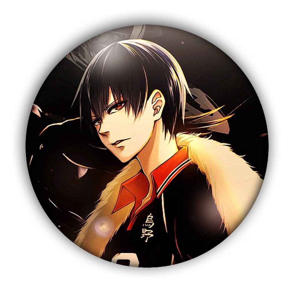 动漫周边 凹凸世界 徽章小圆镜子 漫展境外货源批发35-51