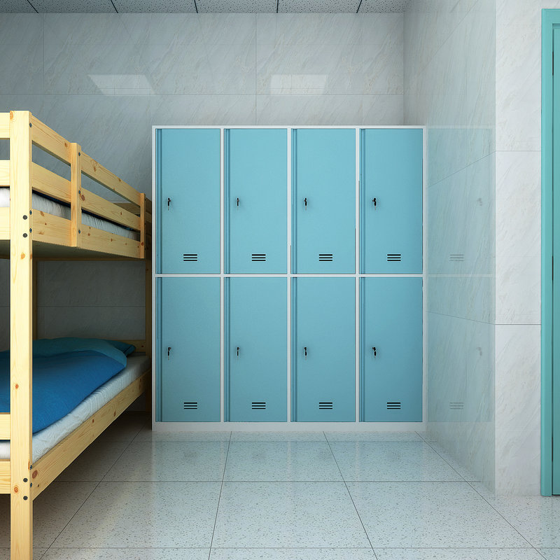 厂家定制医院手术室更衣室个人物品存放柜存储衣柜洁净更衣柜