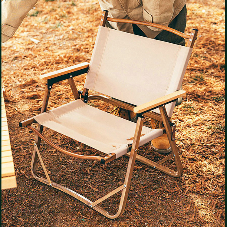 户外折叠椅子钓鱼便携躺椅克米特椅沙滩露营靠背椅野餐马扎凳
