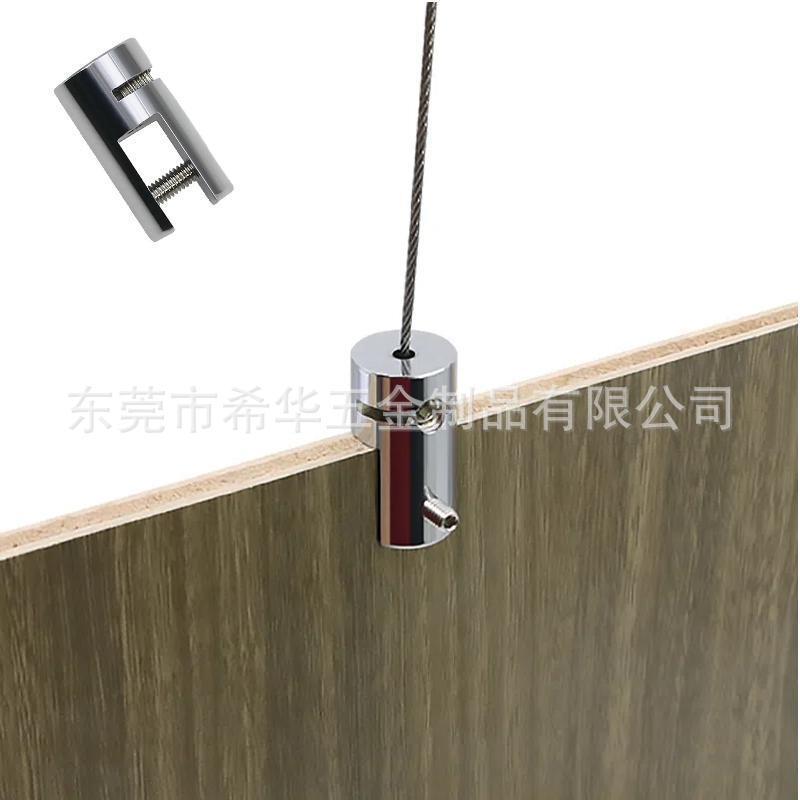 广告牌吊夹亚克力吊牌夹件玻璃吊码广告展览展示牌墙上连接固定器