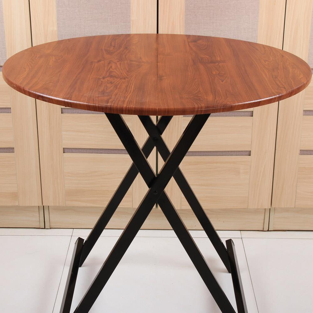 高桌子家用桌子吃饭折叠餐桌正方形可折叠6人四方桌子小户型包邮