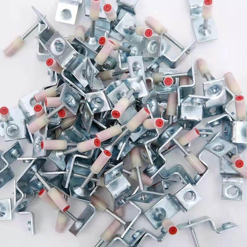 吊顶神器消音射钉 吊顶一体射钉吊顶射钉器钉子42m6m8 32消防钉