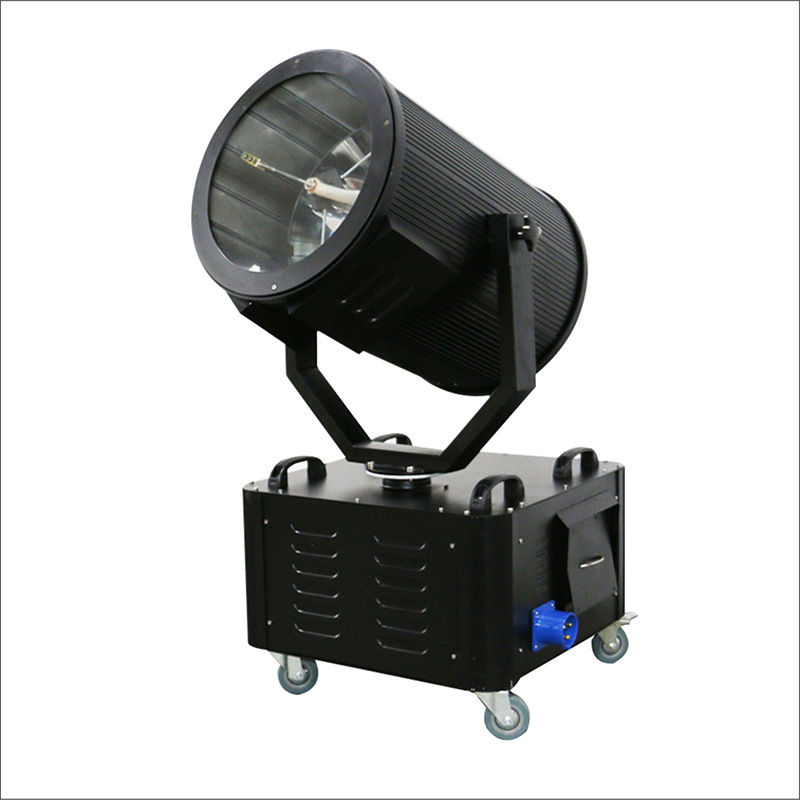 户外空中玫瑰探照灯4000w大功率楼顶旋转射灯 文旅景观亮化舞台灯