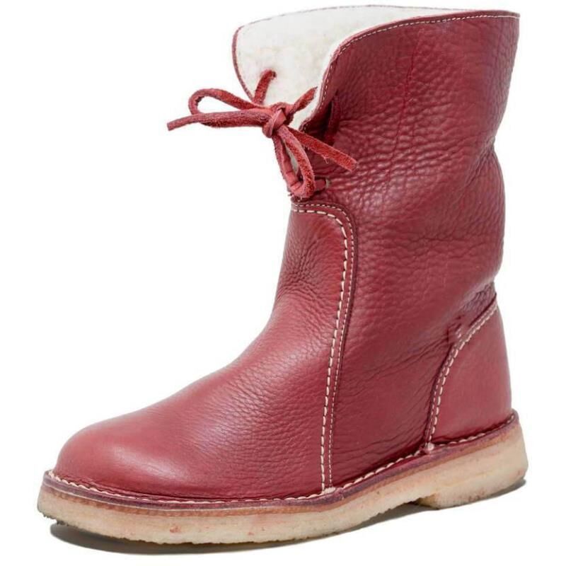 In Stock Cotton Boots 2020 Winter New European and American plus Size 43 Versatile Mid-Calf Boots Women's Casual Snow Martin