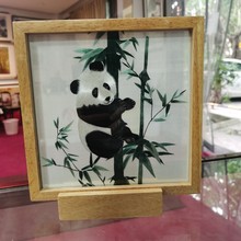 蜀绣新款伴手礼刺绣双面绣蜀绣熊猫中国风代表性独具特色礼物